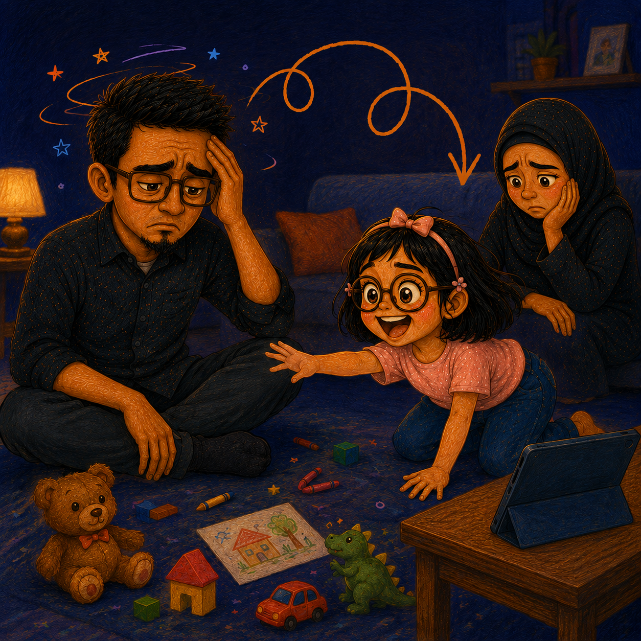 anak mengulangi hal yang dilarang
